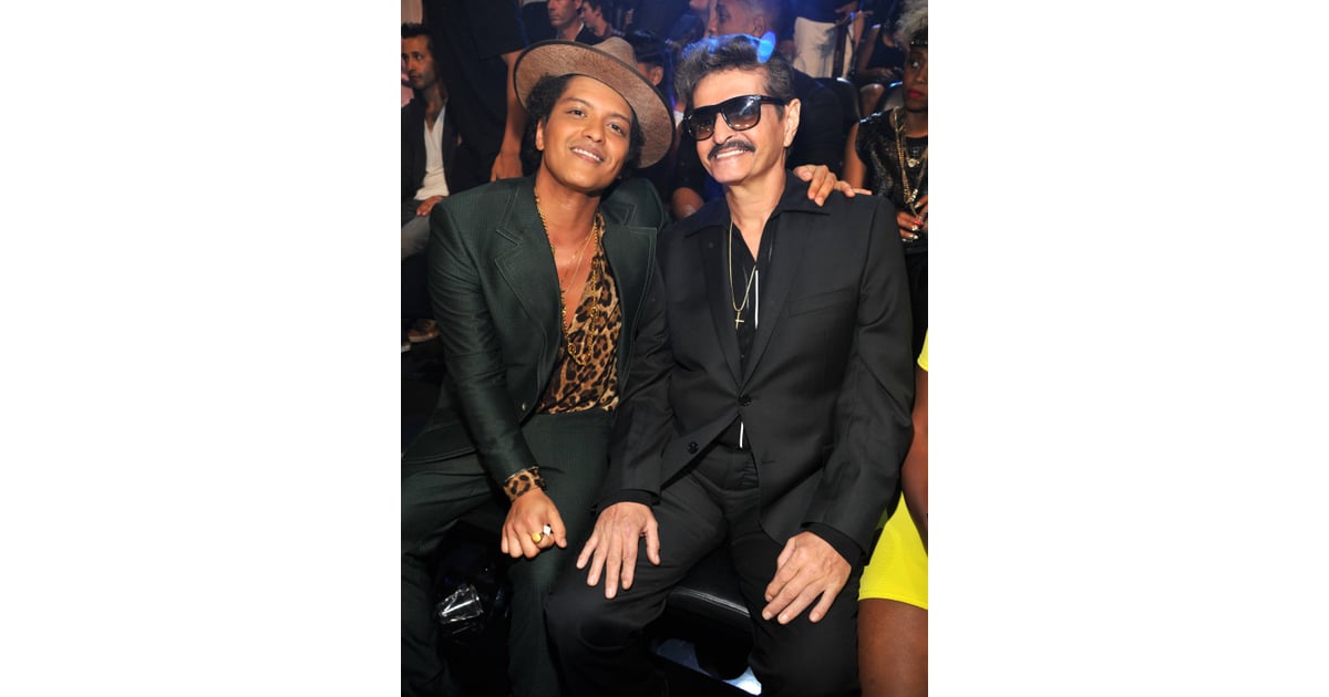 Bruno Mars Celebrities With Their Dads Pictures Popsugar 5857