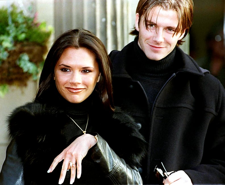 January 1998: David and Victoria Beckham Get Engaged