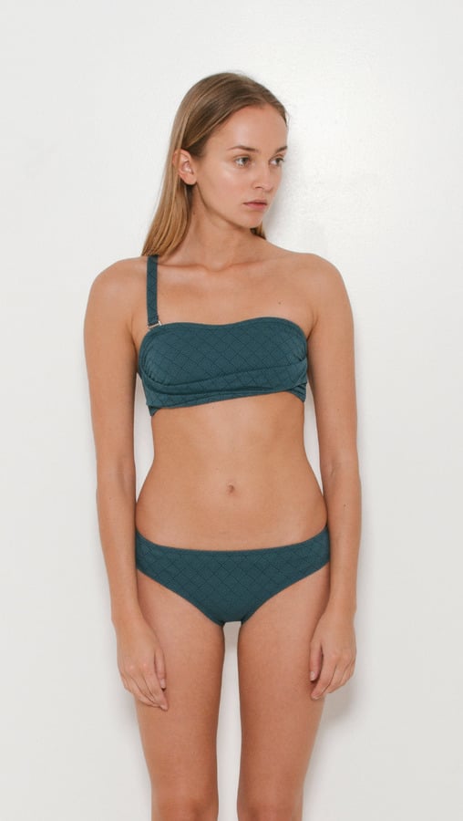 Barcelona Bikini Top ($215) and Bottom ($121)