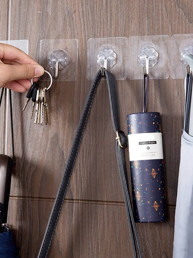 Clear SelfAdhesive Hook Cheap Organisation Products From Shein