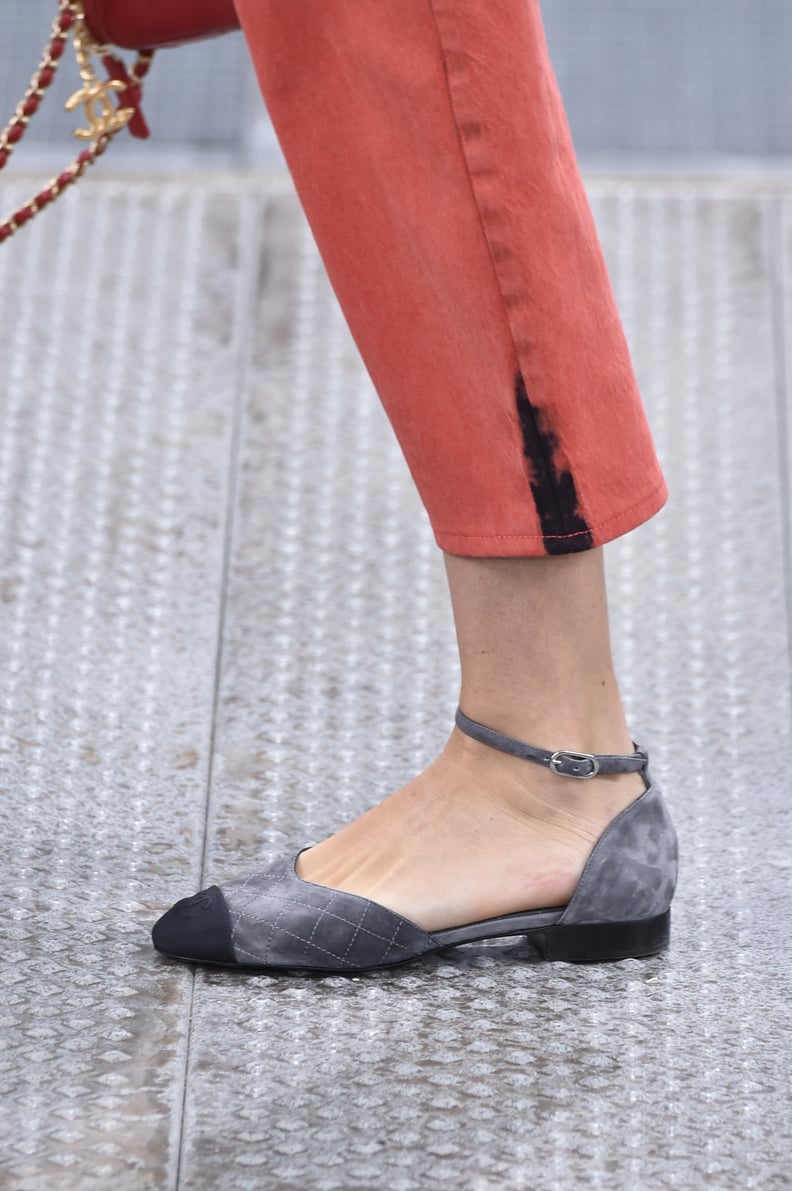 Chanel Shoes on the Runway During Paris Fashion Week