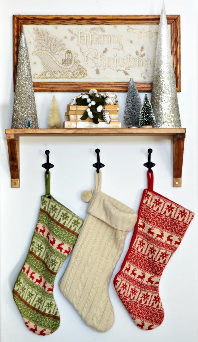 A Single Hook How Do I Hang Stockings Without a Fireplace? POPSUGAR