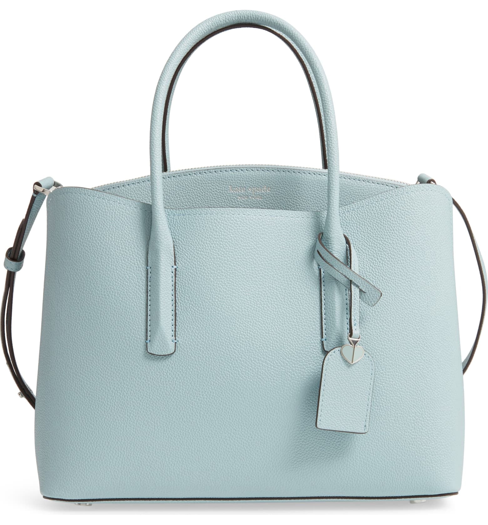 Kate spade new york 2025 large margaux leather satchel