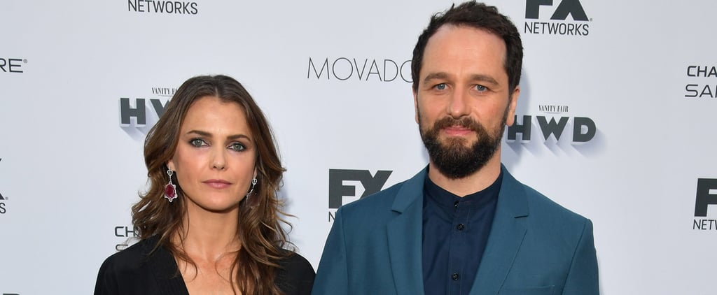 Keri Russell and Matthew Rhys at Pre-Emmys Party 2016