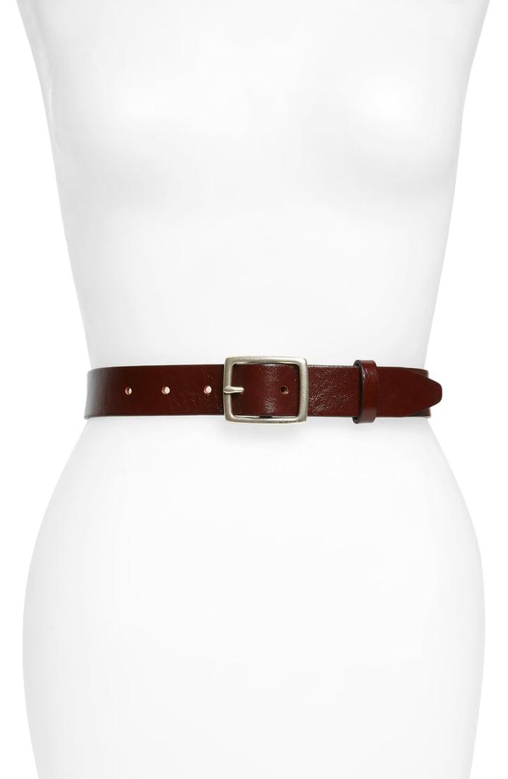 rag & bone Boyfriend Leather Belt | Best Belts For Women | POPSUGAR ...