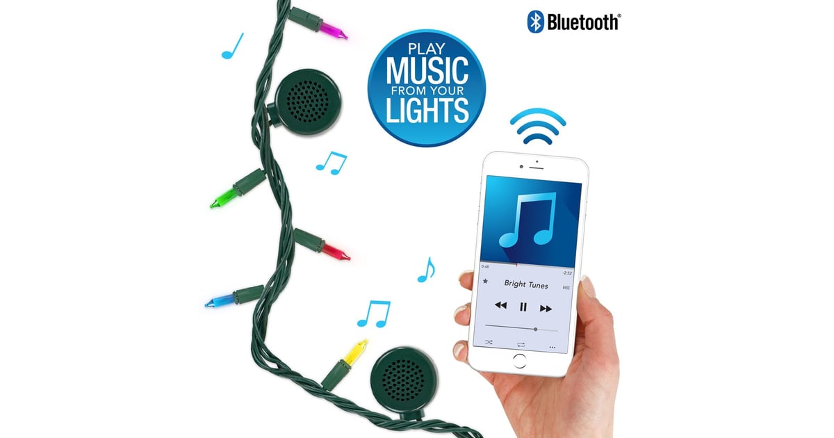 Bright Tunes Decorative String Lights with Bluetooth Speakers Cheap Mother’s Day Gifts on