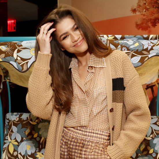 Zendaya Wears a Fendi Cardigan and Thigh-High Boots in NYC