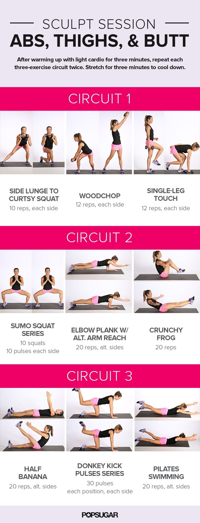 20-Minute Ab and Butt Workout Guaranteed to Leave You Sore Tomorrow