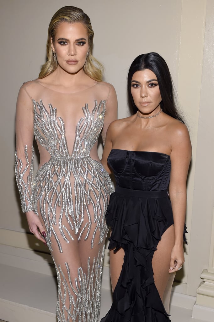 Khloé and Kourtney Kardashian made a glamorous appearance at the annual Angel Ball in NYC on Monday night. Clad in floor-length gowns, the ladies were joined by mum Kris Jenner and her boyfriend Corey Gamble at the event, which was hosted by Gabrielle's Angel Foundation for cancer research. In addition to making a $250,000 donation to the charity and linking up with pals Simon Huck and Jonathan Cheban, it was an especially big night for the family as Kourtney and Khloé's late father, Robert Kardashian, was honoured at the ball. Robert, who was best known for being one of O.J. Simpson's defence lawyers, died of esophageal cancer back in 2003. It was originally reported that Kim Kardashian would make her first red carpet appearance since her Paris robbery at the fete, but she has allegedly "rushed [back to LA] to be by Kanye West's side" after he was hospitalised for exhaustion on Monday.