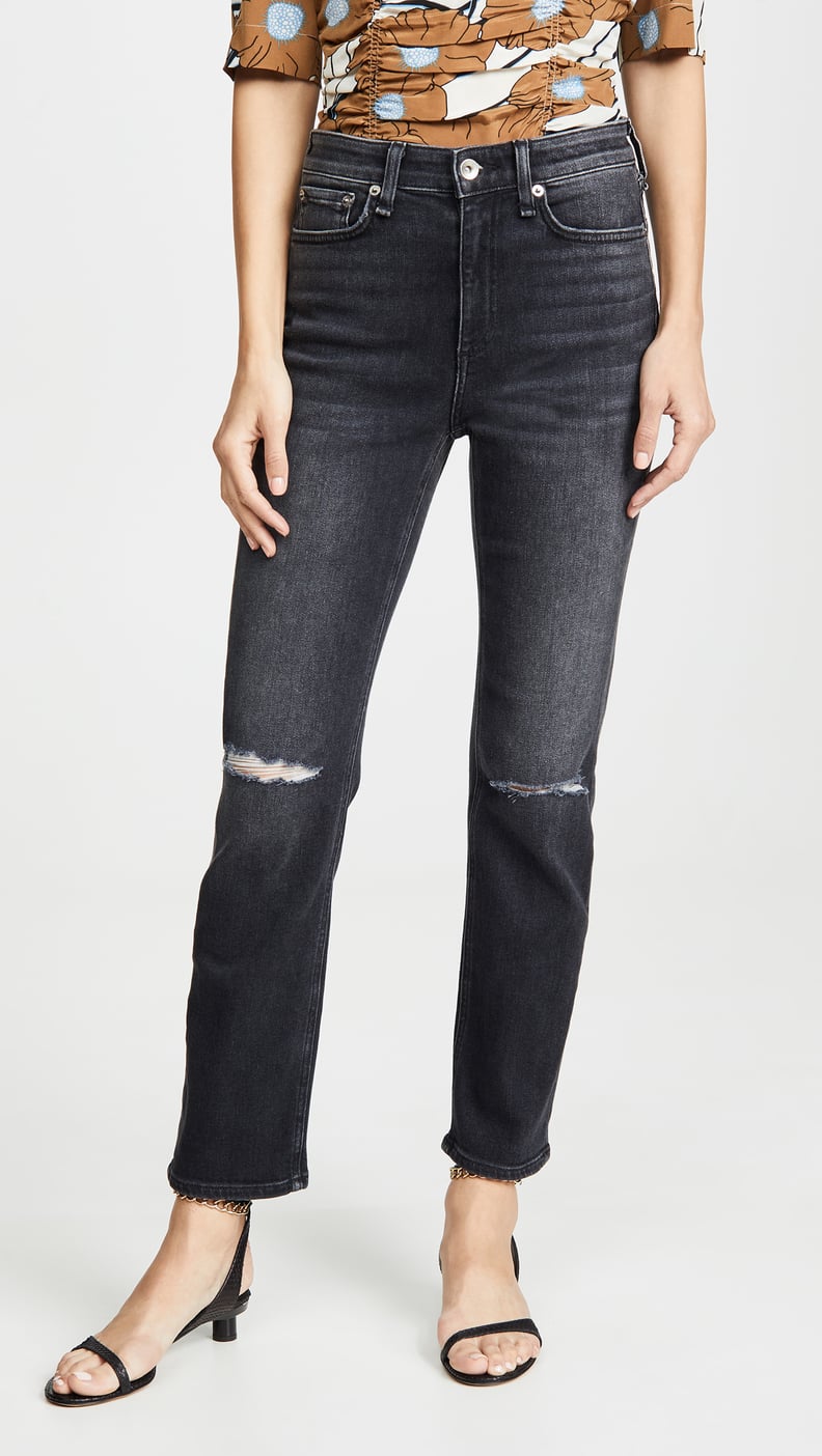 Rag & Bone/Jean Nina High-Rise Ankle Cigarette Jeans