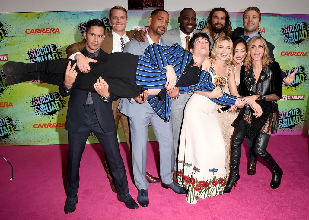 Jason Momoa at Suicide Squad London Premiere