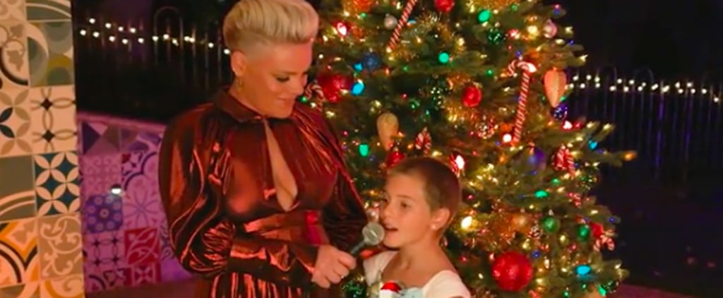 Watch Pink and Willow Hart Sing "The Christmas Song" | Video