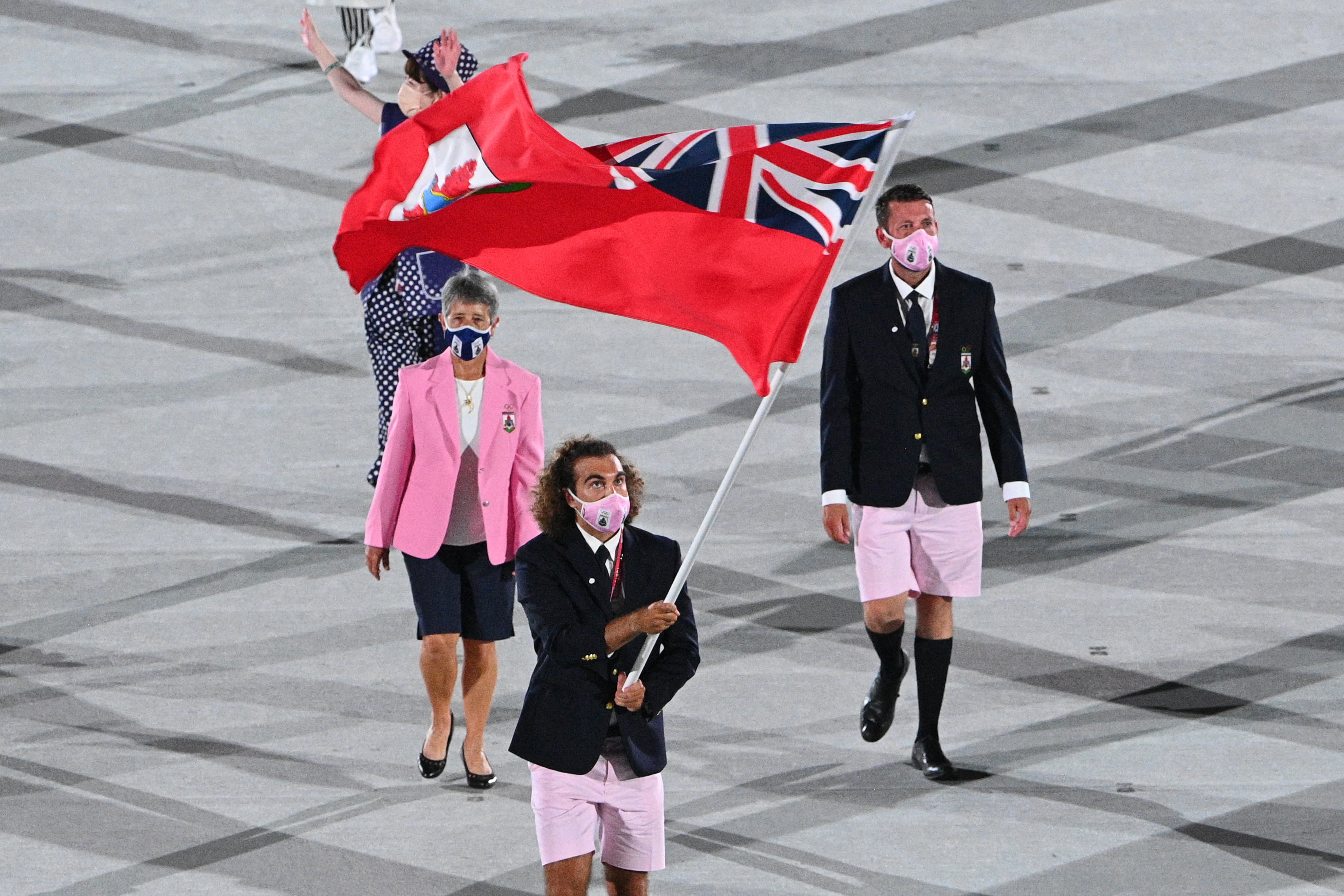Best olympic ceremony outfits clearance