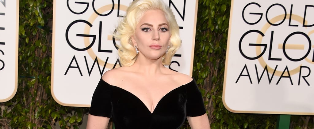 Lady Gaga's Gown at the Golden Globes 2016