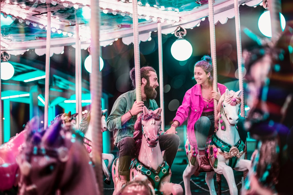 Be a kid again by spending the day at an amusement park.