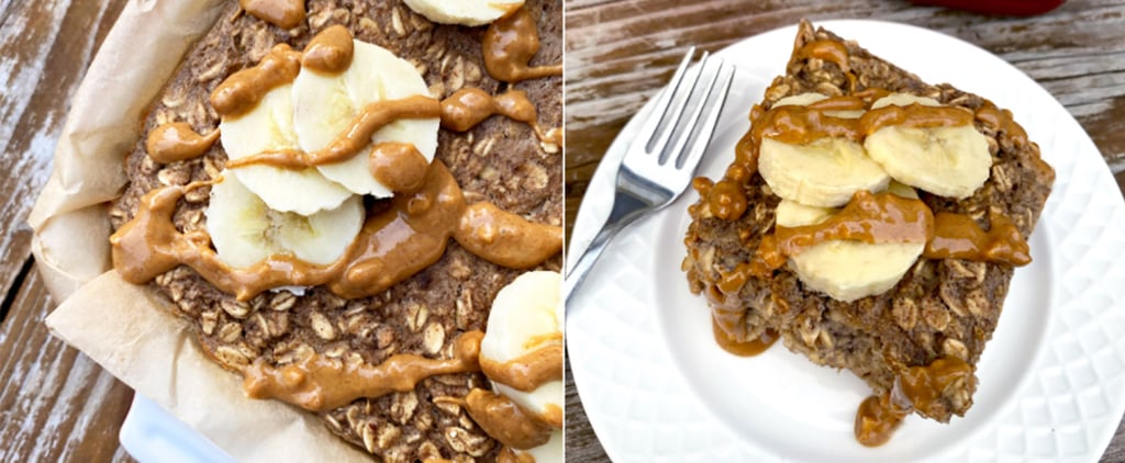 High-Protein Peanut-Butter Banana Baked Oatmeal