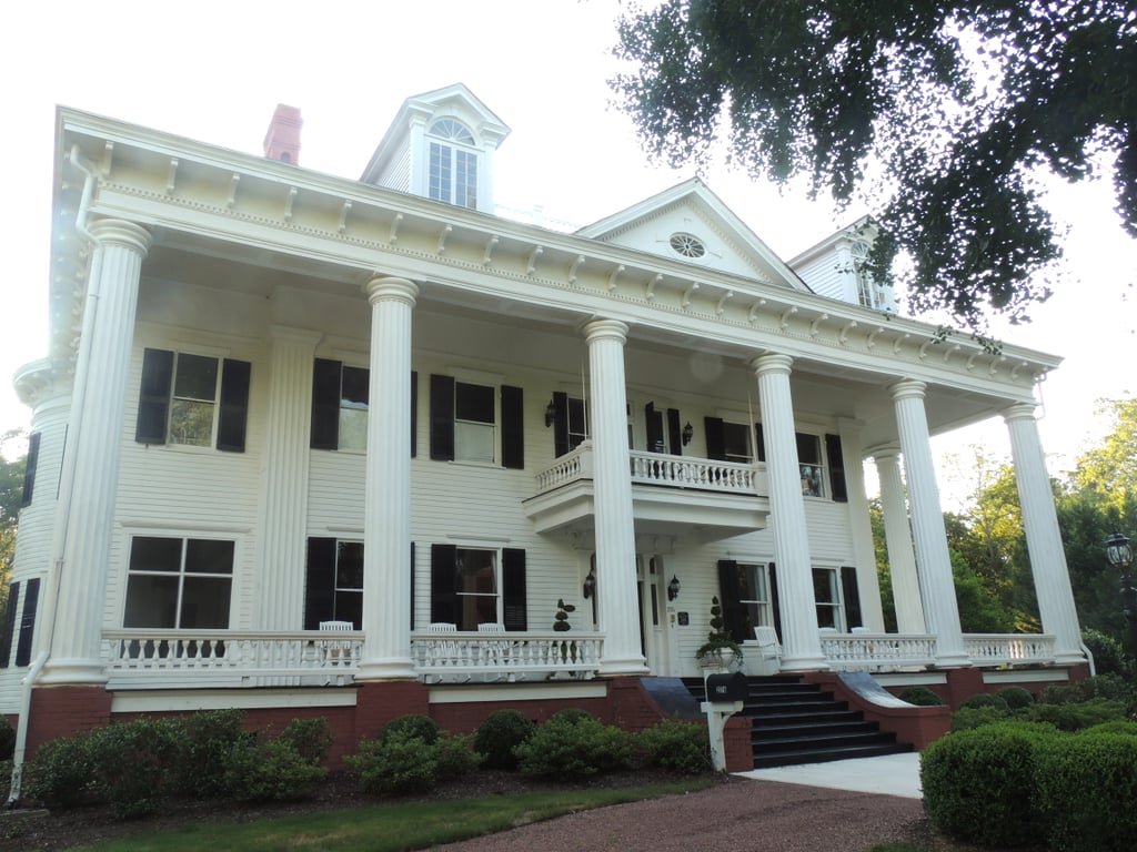 I'm still not over the fact that I got to stay in the old Lockwood estate. If your memory is a little fuzzy, the home is shown in season two, episode four, in flashbacks of 1864. The real place is called The Twelve Oaks Bed & Breakfast, and it is even more gorgeous inside. It even has a Salvatore-inspired room!