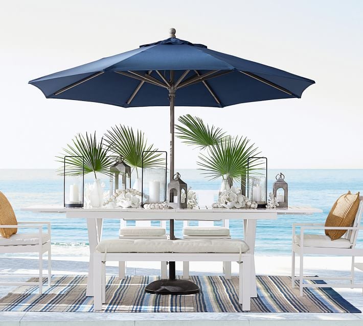 Round Outdoor Umbrella Best Outdoor Umbrellas 2020 POPSUGAR Home