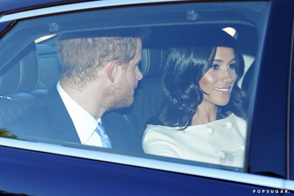 Meghan Markle Pink Prada Dress at Queen's Leader Awards 2018