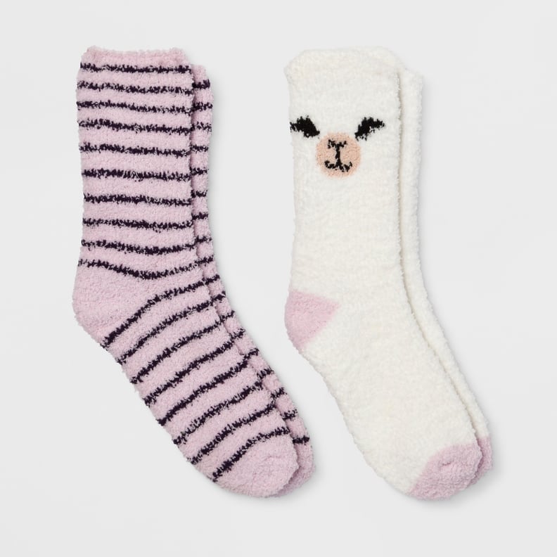 Llama Cozy Crew 2pk Casual Socks