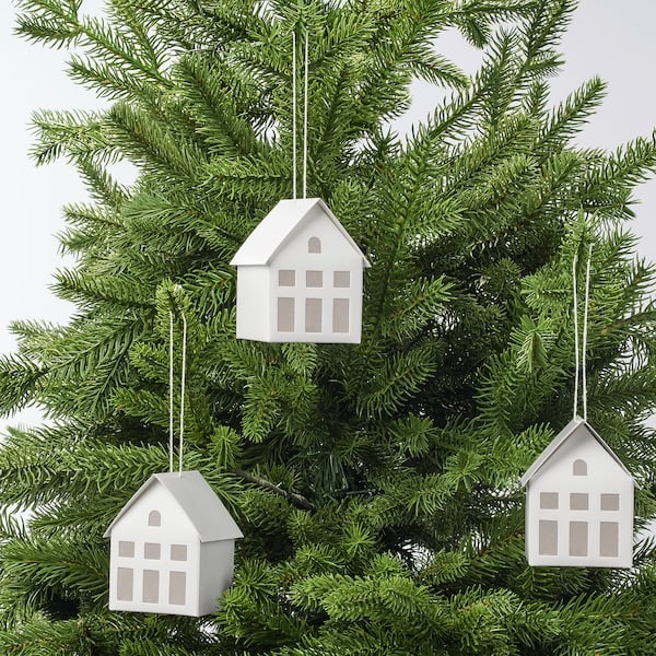 Vinterfest Hanging House Ornaments