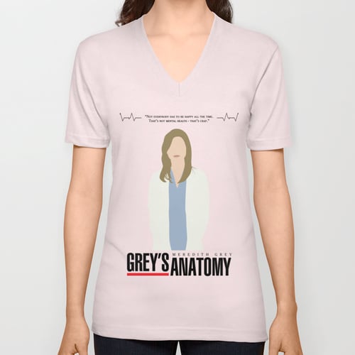 Meredith Grey V-Neck Shirt
