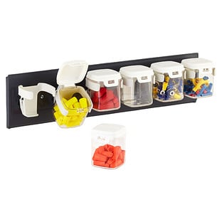 White Mobin Wall-Mounted Organiser