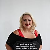 "I want you to see that even though the greatest losses and sadness of the times you had, you, my beautiful baby girl, will overcome it ALL."