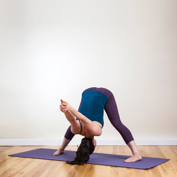 Wide-Legged Forward Bend C | Most Common Yoga Poses ...