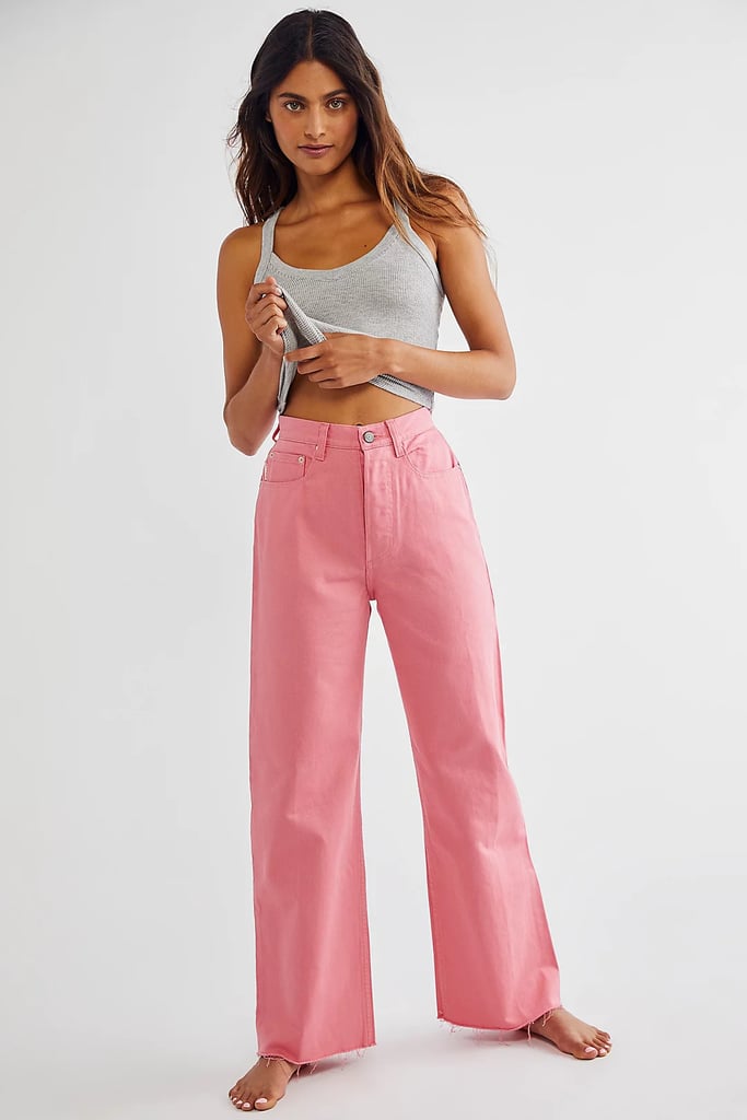 Pop of Pink: Boyish Charley Jeans