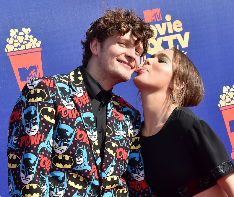 Brett Dier and Haley Lu Richardson at the 2019 MTV Movie and TV Awards