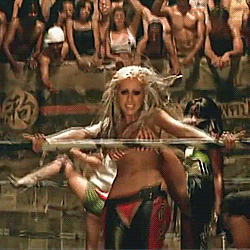 Sexy Christina Aguilera Music Video GIFs