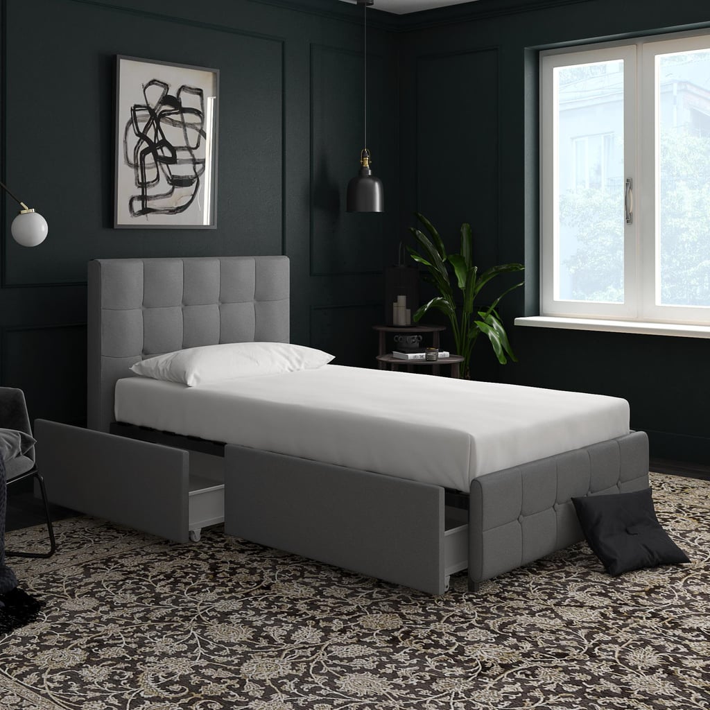 DHP Rose Upholstered Bed With Storage