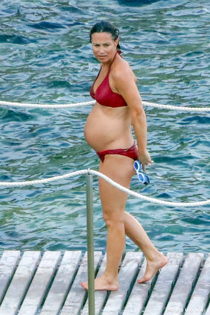 Pippa Middleton Pregnant in Bikini in Italy Pictures 2018