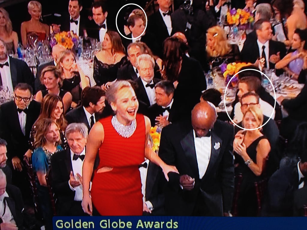 Rachel McAdams and Ryan Gosling at the 2016 Golden Globes