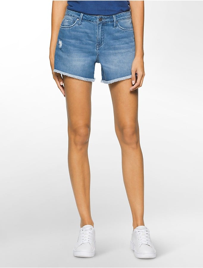 Calvin Klein Distressed Denim Weekend Shorts ($60)