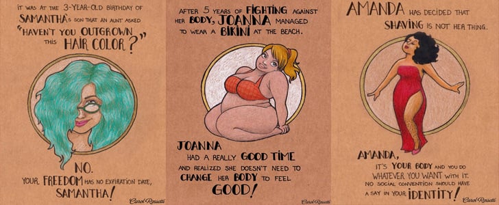 Women Illustrations by Carol Rossetti