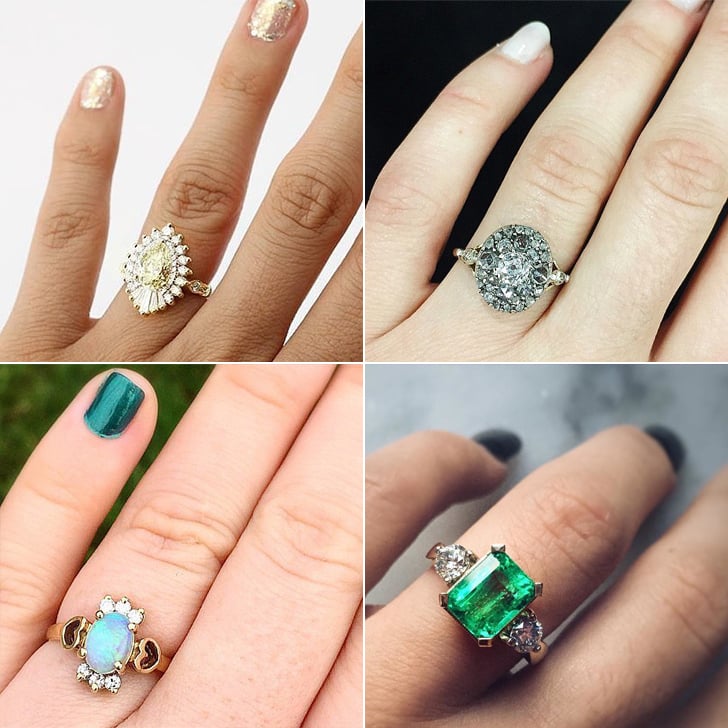 Vintage Engagement Rings Popsugar Love And Sex