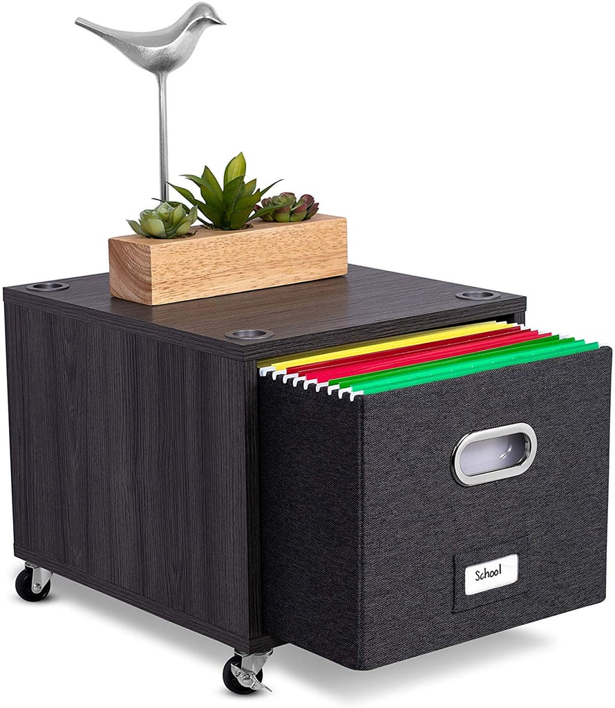 BirdRock Home Rolling File Cabinet