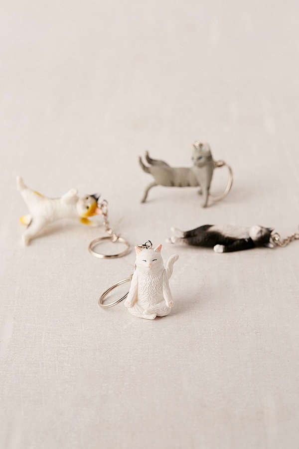 Meowditation Keychain