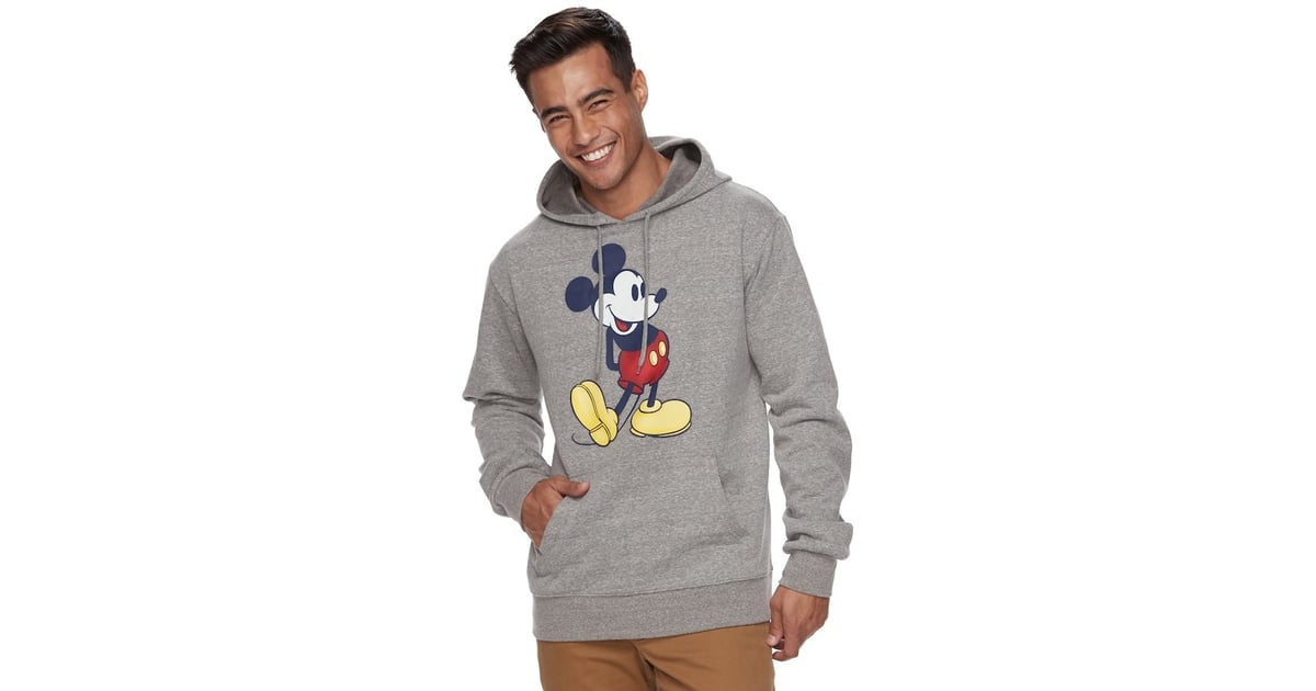 mickey mouse pullover hoodie for adults