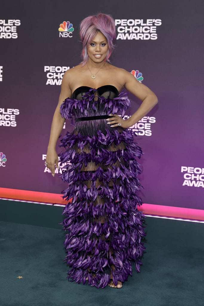 Laverne Cox at the 2021 People's Choice Awards