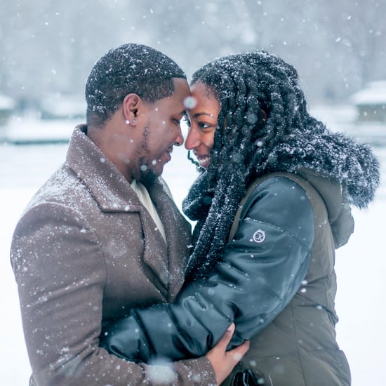 Snowy Engagement Shoot in New York