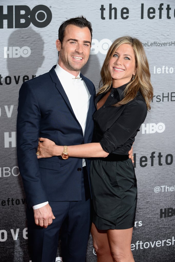 Justin Theroux and Jennifer Aniston The Leftovers Premiere