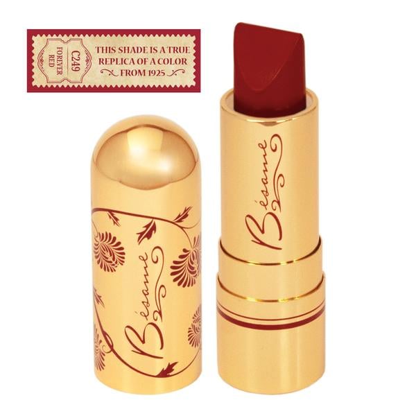 Besamé Cosmetics Forever Red Lipstick