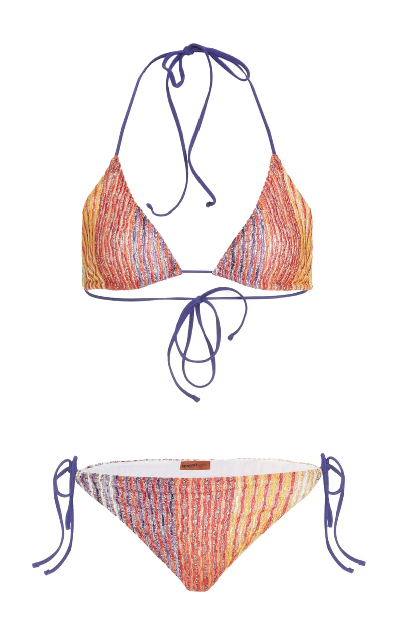 Missoni Mare Metallic-Knit Bikini