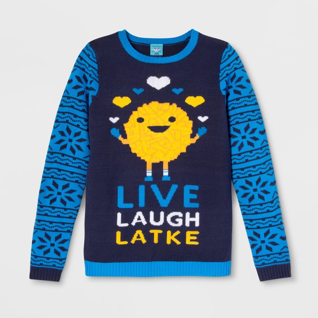 Live Laugh Latke Ugly Sweater