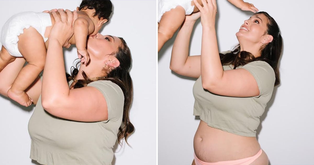 Ashley Graham Is All Smiles in This Sweet Mommy-Baby Photo Series With 8-Month-Old Isaac