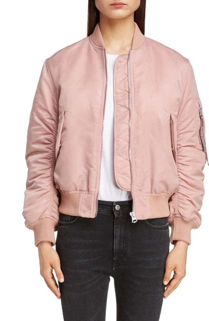 acne studios teddy jacket