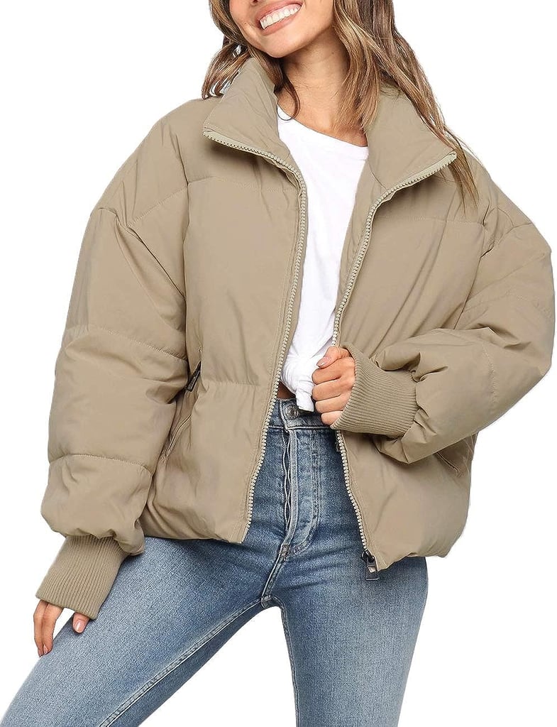 Best Puffer Jacket to Wear With a Dress